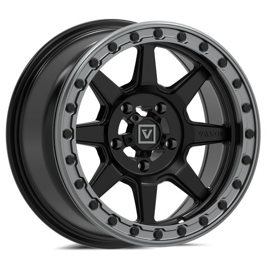 V13 BEADLOCK 15X7 +10MM 5X114.3 SATIN BLACK
