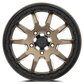 V15 BEADLOCK 15X7 +45MM 5X114.3 SATIN BRONZE MILLED
