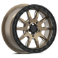 V15 BEADLOCK 15X7 +45MM 5X114.3 SATIN BRONZE MILLED