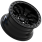 V16 BEADLOCK 15X8 -12MM 4X137 SATIN BLACK
