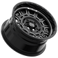 V17 15X8 +10MM 5X114.3 GLOSS BLACK MILLED