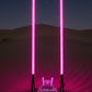 set pink V2 led light whips