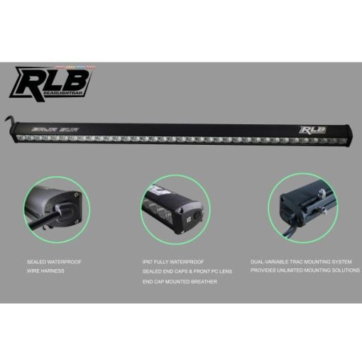 Chase Light LED Light Bar – BITD Race Series DIY-Wire Harness (Amber/White/Amber Strobe)