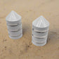 White LED Whip Base Cap
