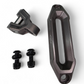 Bolt-on mounting hardware for EOD winch fairlead and hook, gunmetal