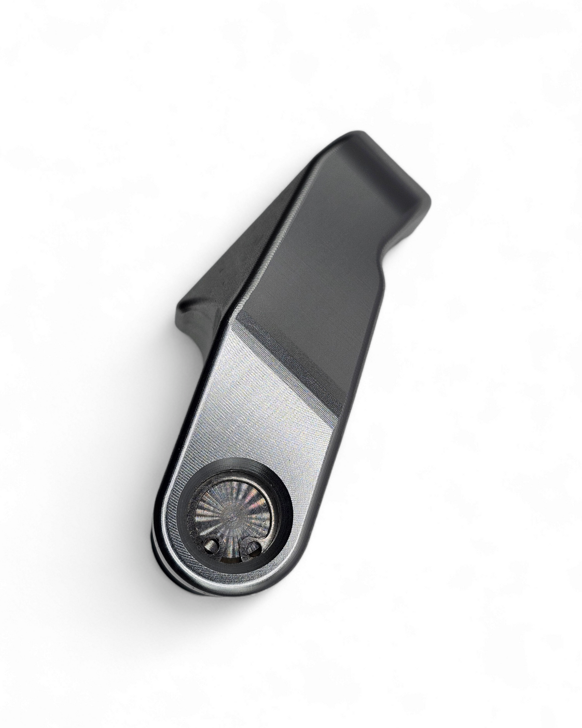 Stainless steel pin and clip detail on EOD winch hook, clear