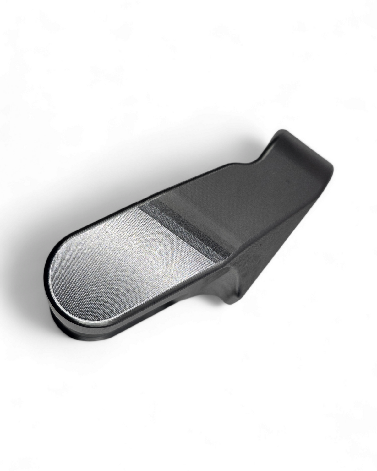 EOD clear winch hook shown installed in a machined fairlead