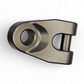 Winch Hook for EOD Billet and Amp Series Bumpers installed in hard anodized gunmetal finish