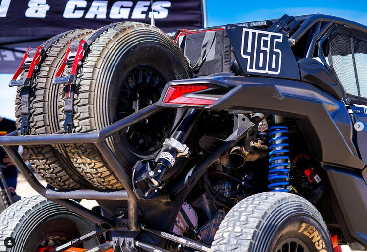 X3 Dual Spare Tire Carrier Kit