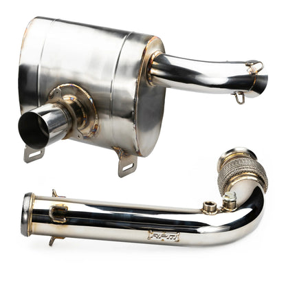RPM Can-Am Maverick X3 FULL 3" Chambered Q-Series Turbo Back Exhaust System