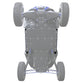 Polaris RZR XP Turbo UHMW Rock Sliders
