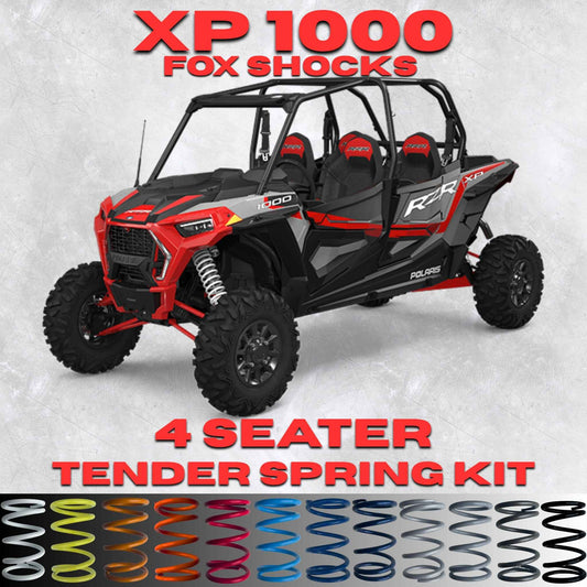 Polaris RZR XP 1000 4 Seater Tender Spring Kit (Fox Shocks)