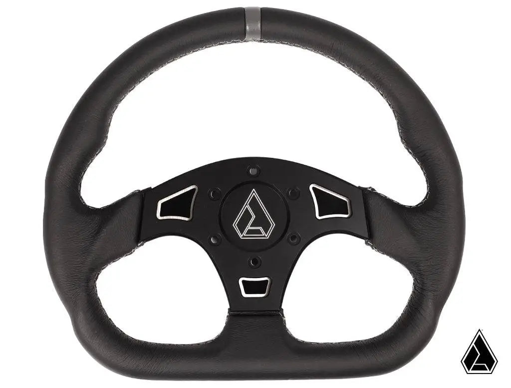 Assault Ballistic D Steering Wheel - Leather