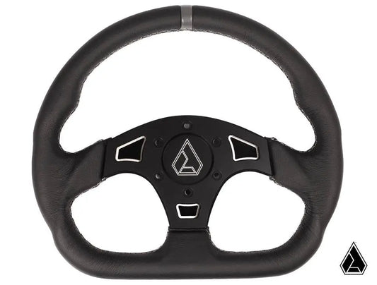 Assault Ballistic D Steering Wheel - Leather
