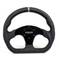 Black Ops D-Shaped Steering Wheel - Leather