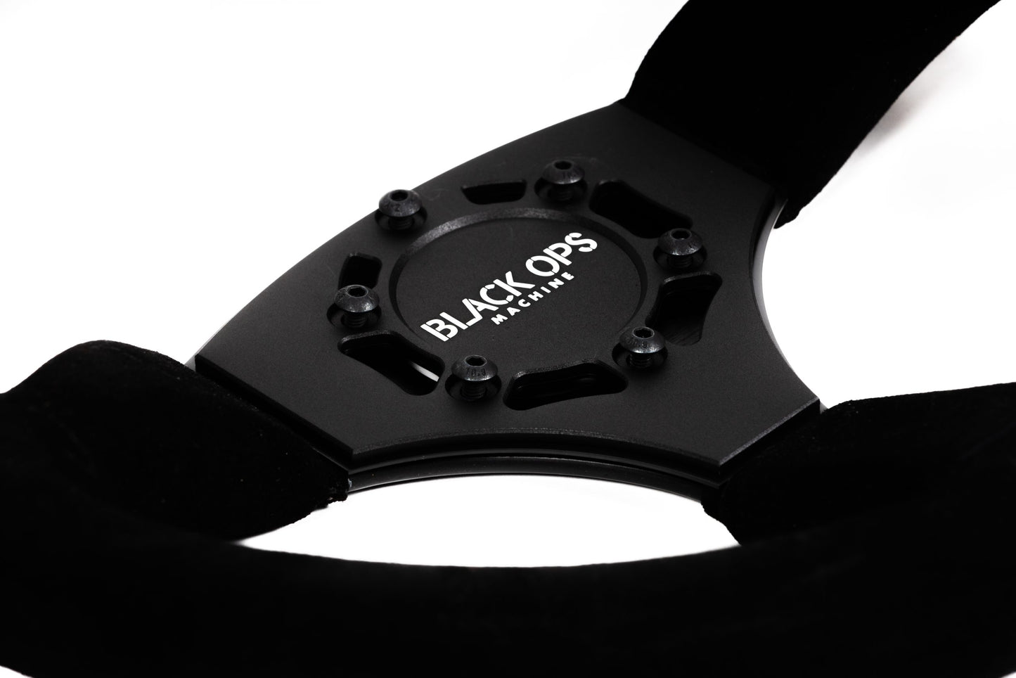 Black Ops Steering Wheel - Suede
