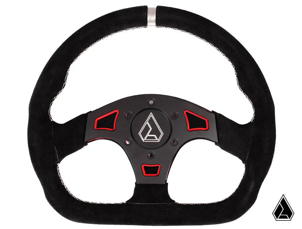 Assault Ballistic D Steering Wheel - Suede