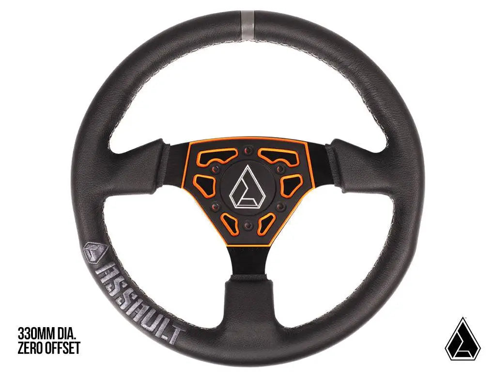 Assault Navigator Steering Wheel - Leather