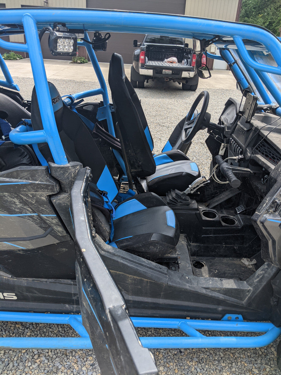 Longhorn Fab RZR Ultra Slider Seat Riser
