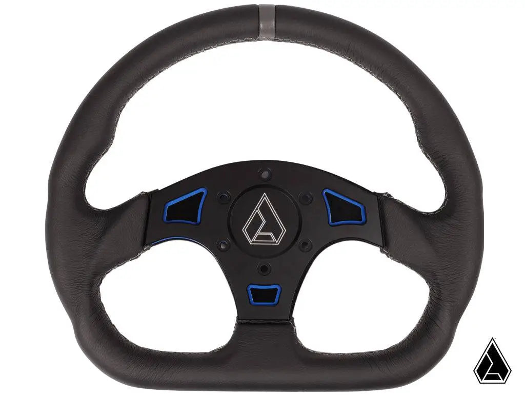 Assault Ballistic D Steering Wheel - Leather