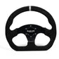 Black Ops D-Shaped Steering Wheel - Suede