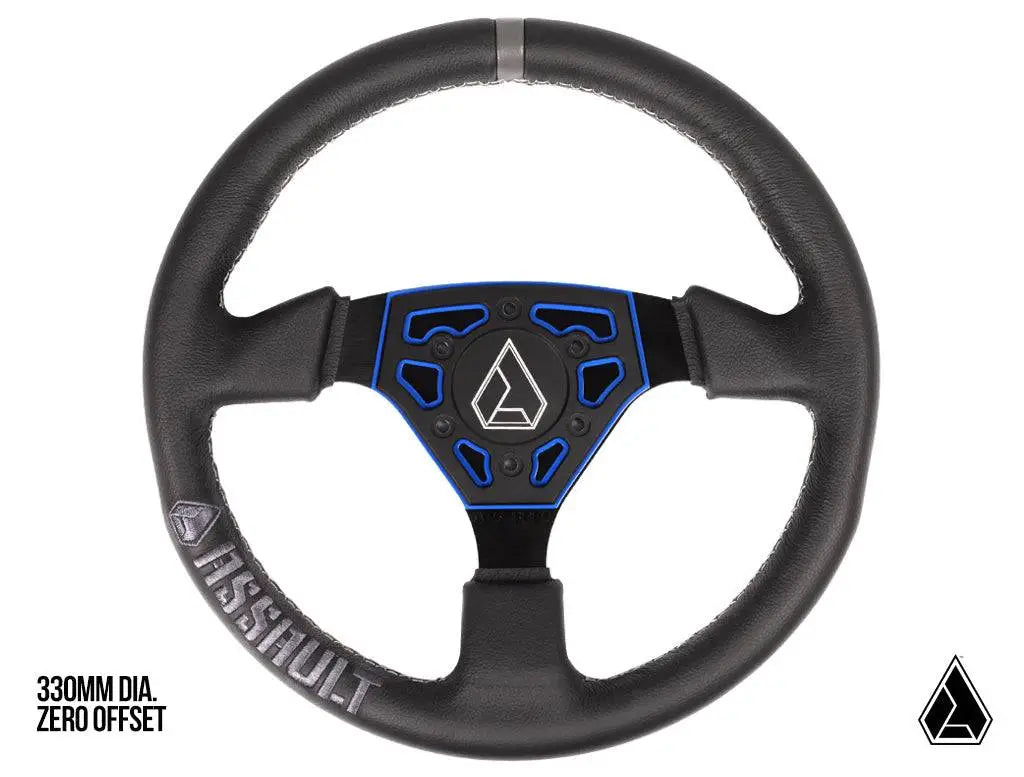 Assault Navigator Steering Wheel - Leather
