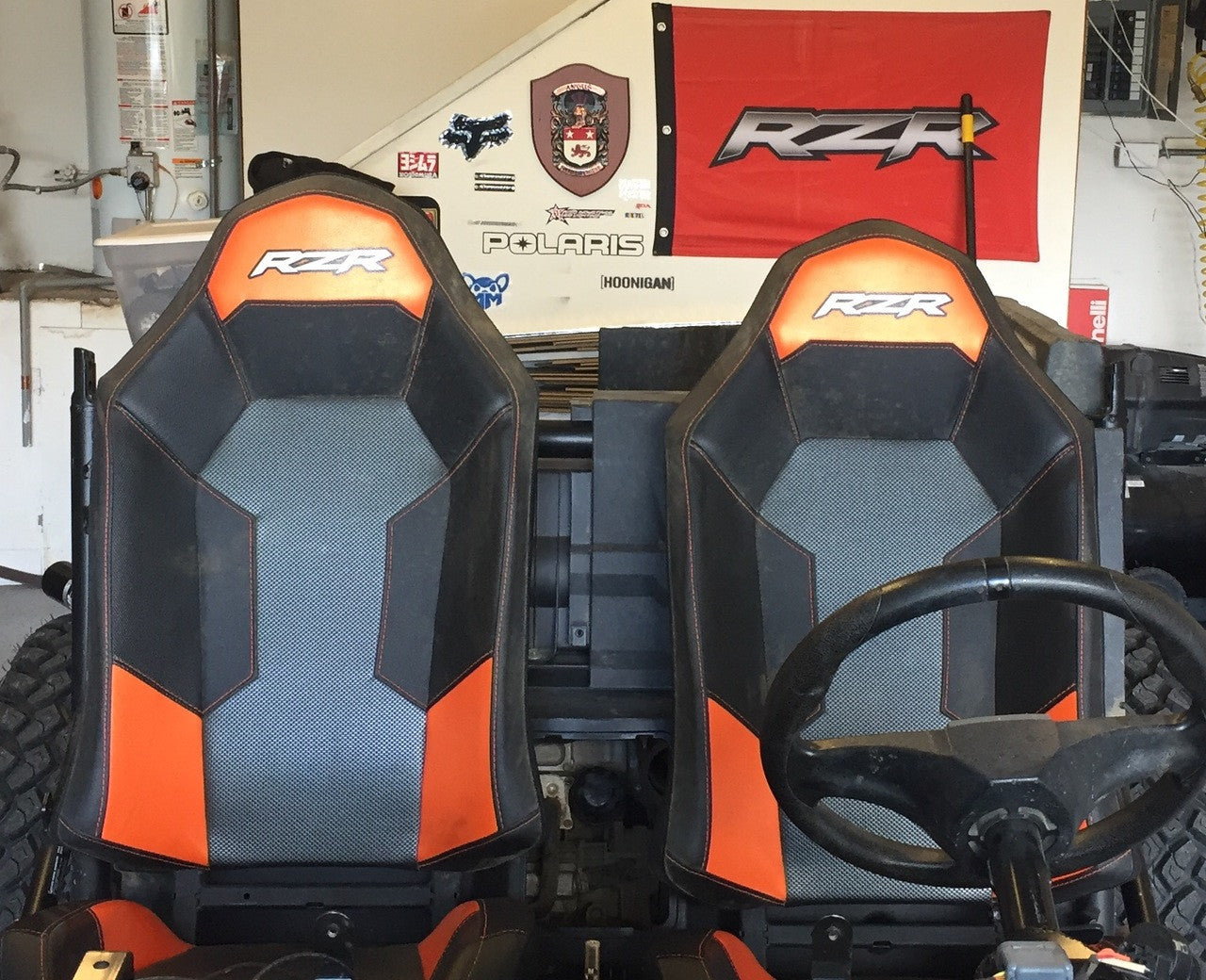 Longhorn Fab RZR Seat Base - Lower and Recline Pair