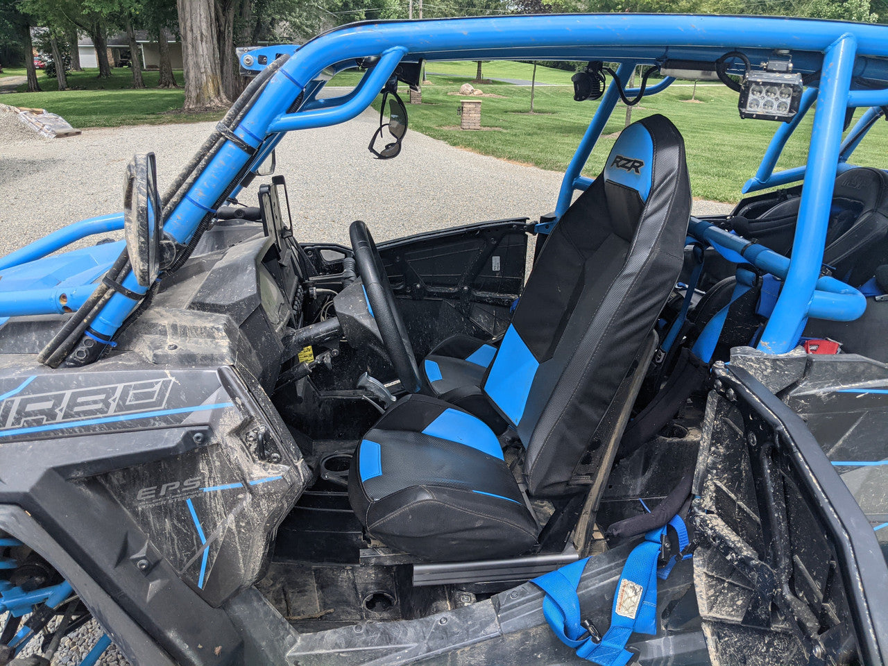 Longhorn Fab RZR Ultra Slider Seat Riser