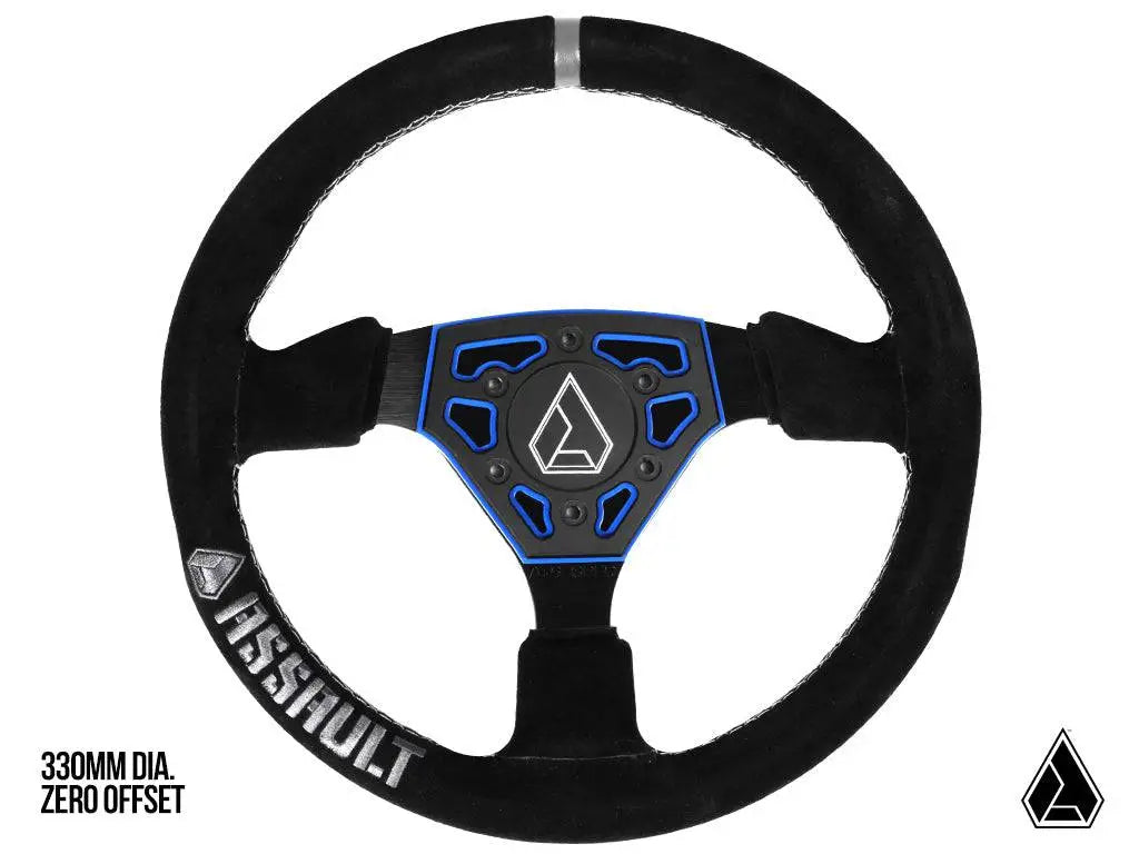 Assault Navigator Steering Wheel - Suede