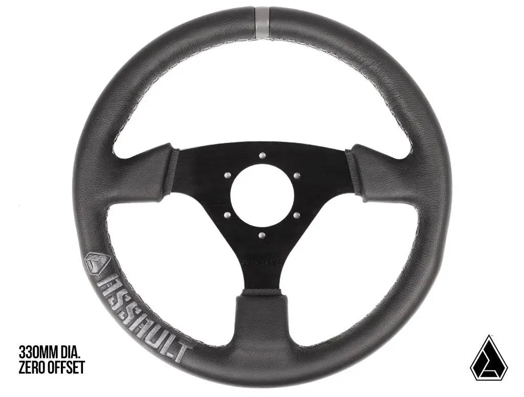 Assault Navigator Steering Wheel - Leather