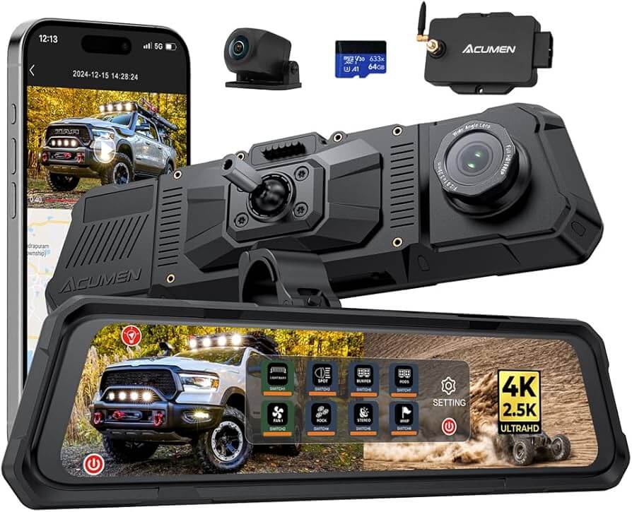 Acumen Front/Rearview Mirror Switch Control System