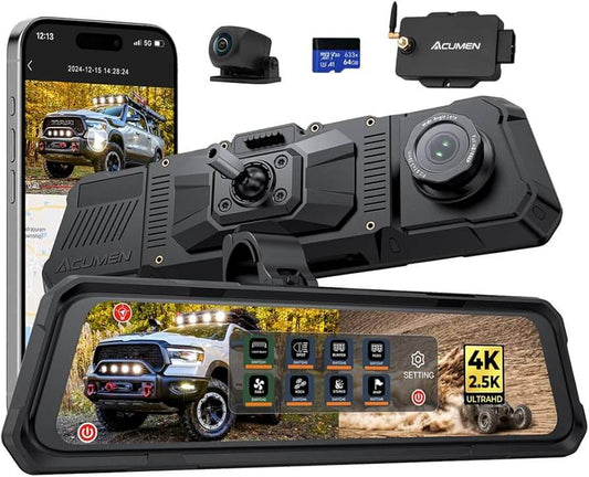 Acumen Front/Rearview Mirror Switch Control System