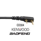 Coil Cord Headset Adapter