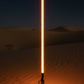LED light whip with a Marshin Whips logo on a desert background