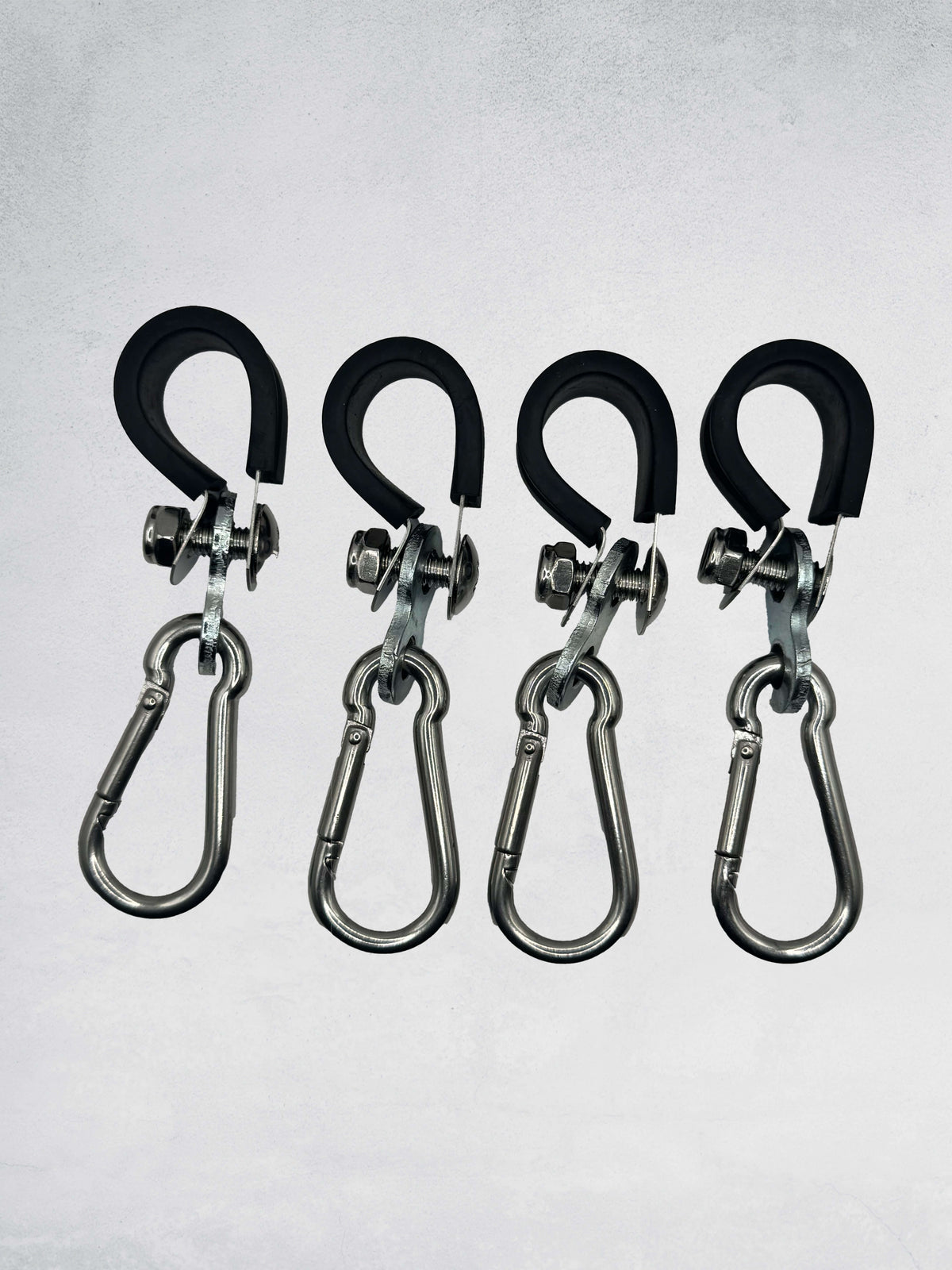 Marshin Whips Flag Clips | 22mm Billet Aluminum Pair