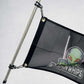 Marshin Whips Flag Clips | 5/8" Billet Aluminum Pair
