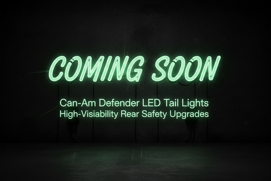 Can-Am Defender LED Tail Lights | High-Visibility Rear Safety Upgrades