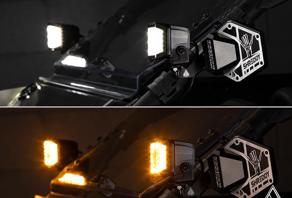 Assault Industries Side Mirror Light Bracket Kit
