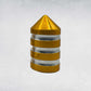 Marshin Whips Gold Billet Magnetic Base Caps | Protective Dust Covers (Pair)