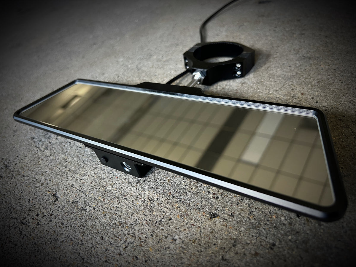 UTV Rear View Mirror with dome light
