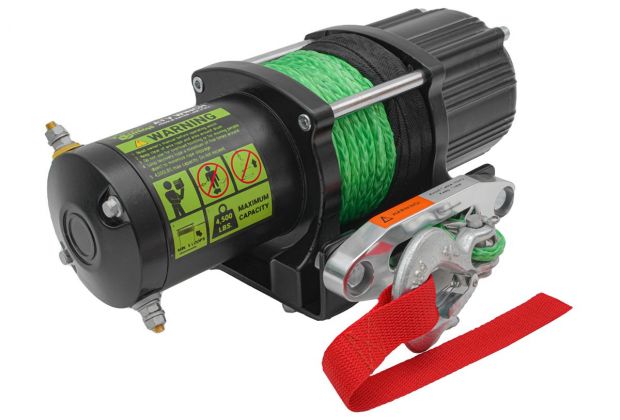 VooDoo Offroad Summoner 4500lb UTV Winch w/ 50 Foot Synthetic Rope VooDoo Offroad
