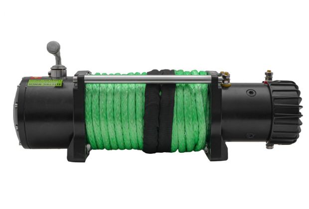 VooDoo Offroad Summoner 9500lb Winch w/ 85 Foot Synthetic Rope VooDoo Offroad