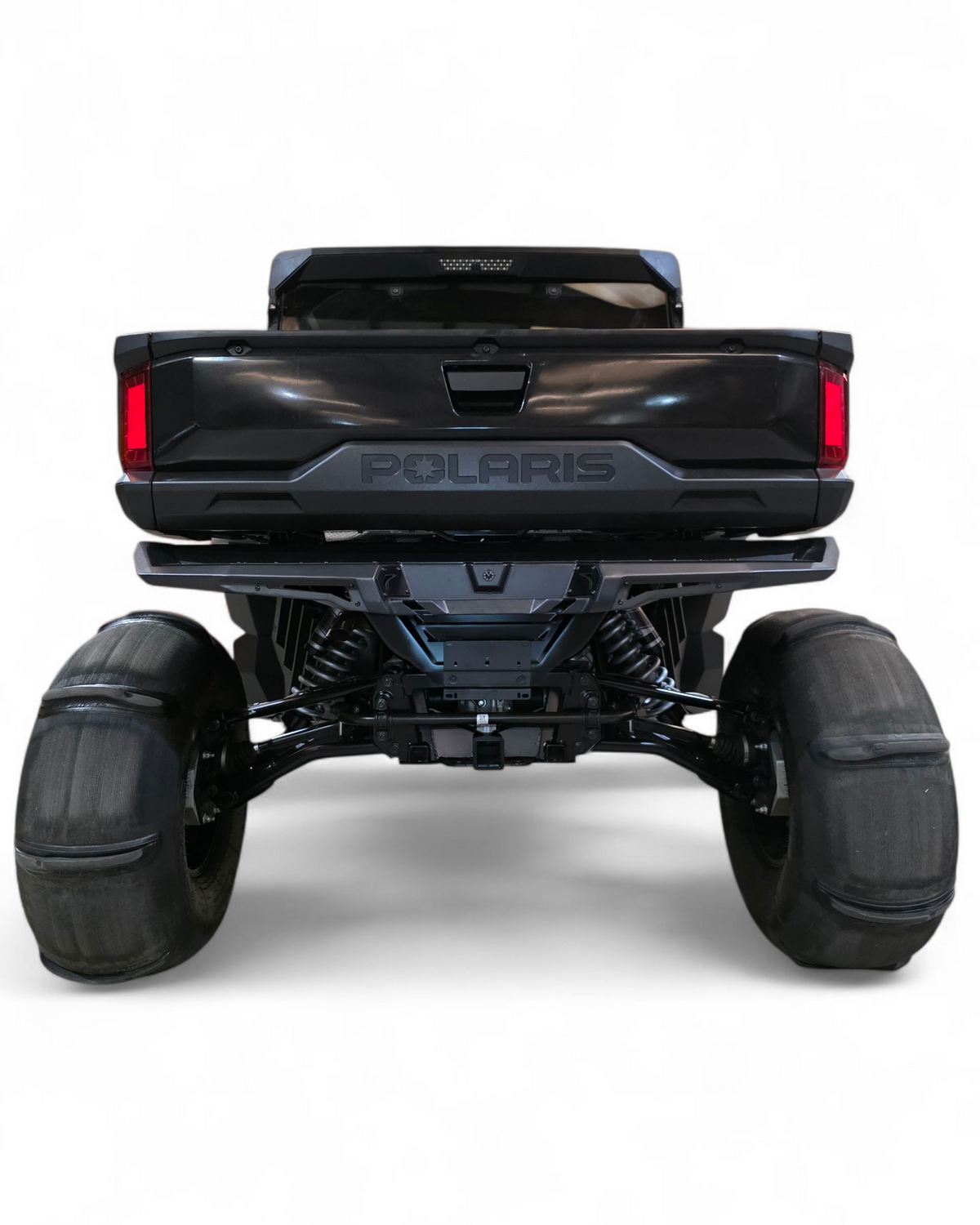 Direct rear view of Polaris Ranger XD 1500 Volt rear bumper