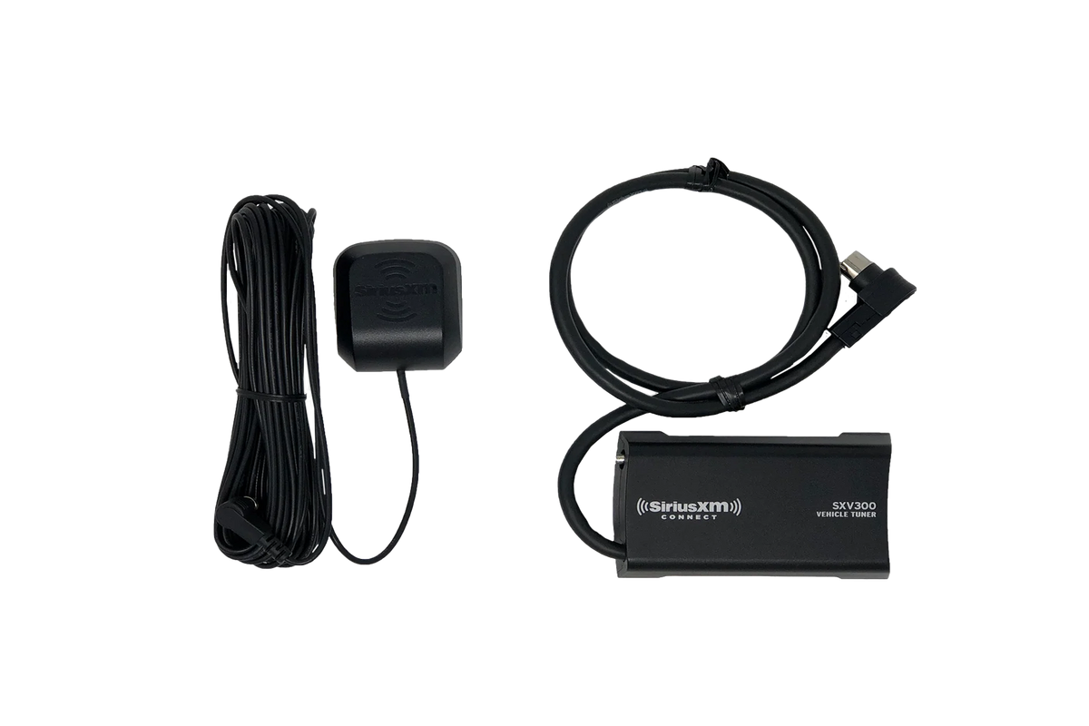 SiriusXM SXV300 vehicle tuner kit with antenna and connection cable