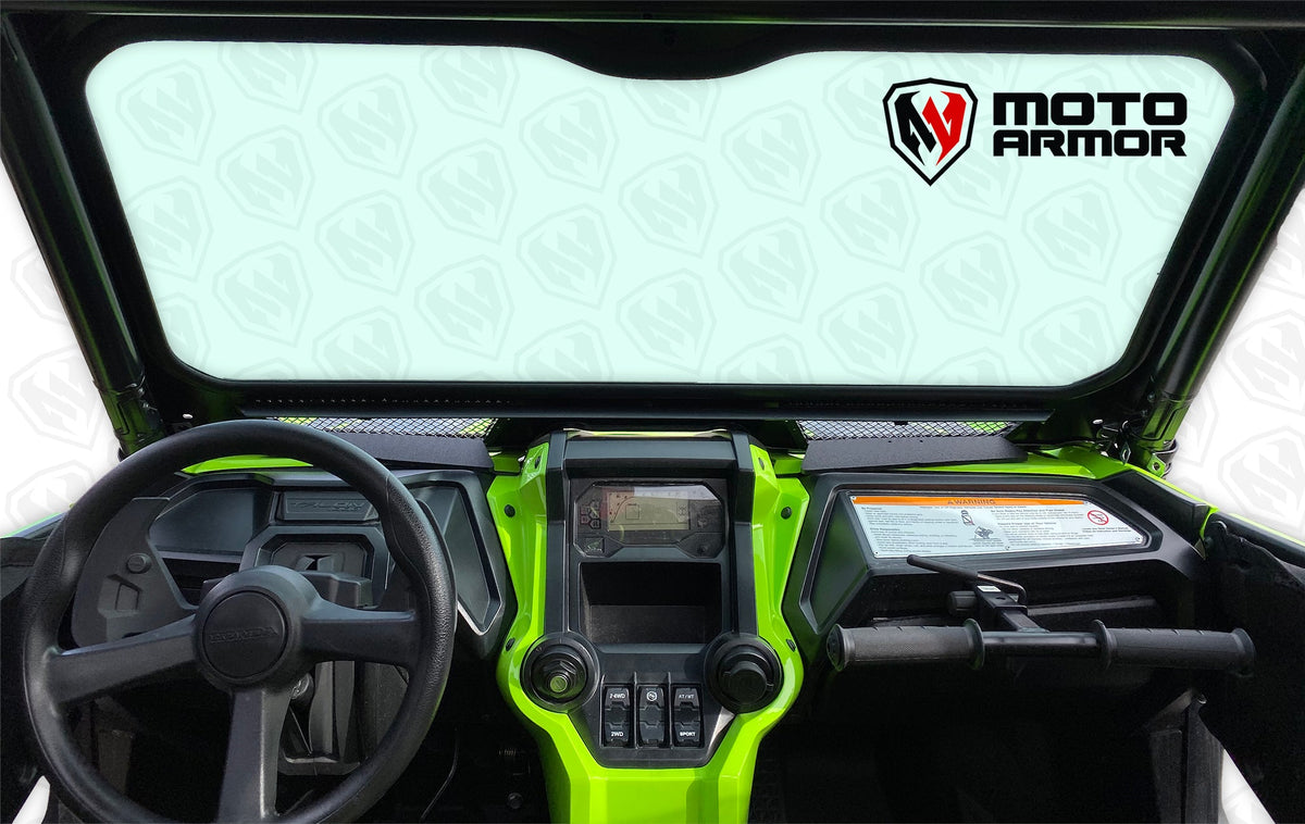 Vented Full Glass Windshield for Honda Talon