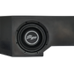 UTV Stereo Low Pro subwoofer in a black enclosure