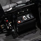V Stereo 12V battery installed in a vehicle chassis