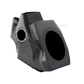 UTV Stereo black subwoofer enclosure with speaker mounting holes