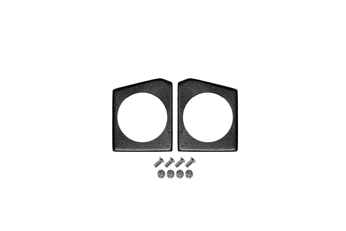 UTV Stereo speaker mounting plates with included mounting hardware