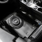 UTV Stereo subwoofer installed in vehicle center console